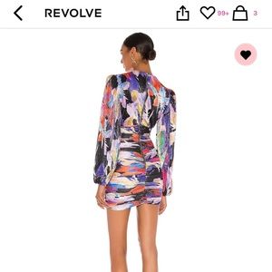 Multi color revolve dress